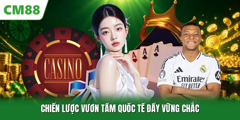 Chiến lược vươn tầm quốc tế đầy vững chắc